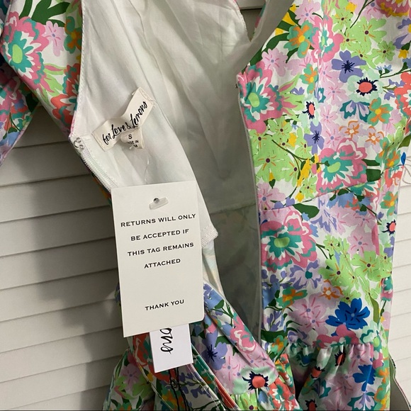 NWOT For Love & Lemon Jardine Mini Dress - Picture 8 of 10